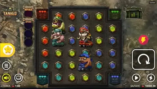 Tanked demo слот
